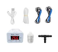 Self Watering Automatic Drip Irrigation Kit - Programmable Water Timer For Indoor Outdoor Plants | Automatic Drip Irrigation Kit | Smart Self Waterer, Up To 15 Pots, LED Display USB Power - Plant Wate