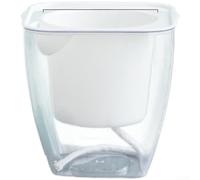 Self Watering Flower Pot, Pack Transparent, Automatic Suction System, Shatter-Resistant ABS, Modern European Style for Home Office Decor(G103)