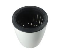 Self Watering Flower Pot Plastic with Outer Basin and Cotton Rope Designed for Soil Based Plant Cultivation (XXL)