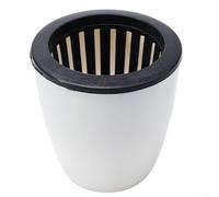 Self Watering Plant Pot, Lazy Flowerpot with Automatic Watering System, Imitation Porcelain Plastic for Indoor Outdoor Home Office(L)