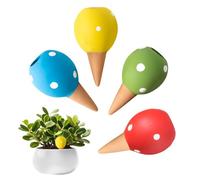 Self Watering Planter Insert - Drip Irrigation Watering Spikes,Indoor Outdoor Garden Waterer, Irrigation Dripper Bulbs for Travel Vacation Garden Care