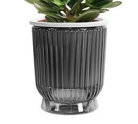 Self-Watering Pots - Emptying Hydroponic | Confident Flower Pots | Self-Watering Orchid Pots with Drainage Hole and Deep Reservoir for African Violets