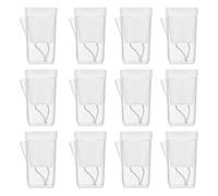 Self Watering Pots For Indoor Plants - Material Planter, 12 Pieces Hydroponic Flower Pot, Seedling Propagation Container, Self Watering Pots Materials Design Convenient Growth Pot