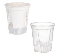 Self Watering Pots - Modern Planter Indoor, 5 Piece Plant Set, Drainage Flower | Efficient Water Management, Healthy Growth Home Garden Balcony Patio Vegetable Strawberry Tomato Care