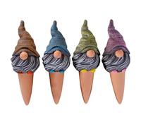 Self Watering Spikes - 16.7x5.8x6.2cm Automatic Drip Irrigation, Plant Watering Stakes, Gnome Shape Waterer, Garden Supply Set, houseplants Care Tool For Slowly Delivering Water Potted Plants