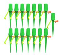 Self Watering Spikes - Automatic Irrigation Sticks, 15 Pack Garden Drip System, Eco-Friendly Build, Steady Water Supply | Adjustable Plant Devices For Lawn, Yard, Houseplants, And Outdoor