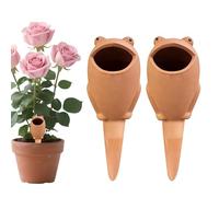 Self-Watering Spikes, Ceramic Adjustable Gardening Irrigation System - Outdoor Automatic Plants Waterer,for Outdoor Home Backyard Lawn Park Greenhouse Balcony Yard Indoor