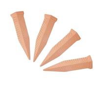 Self Watering Spikes - Plant Waterer Drip System, 4 Pieces Terracotta Planter Irrigation, Durable Gardening Watering Tool, Multi-Purpose Accessory, For Flower Beds Greenhouse Bird