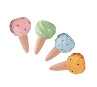 Self Watering Spikes - Water Spikes for Outdoor Plants, Automatic Irrigation System Clay Tool Kit, Gardening Accessories Waterer for Planter Flower Pot Indoor Outdoor