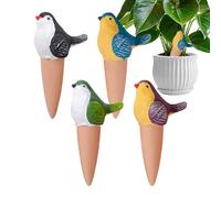 Self-Watering Stakes | Auto Drip Irrigation Tool - Vacation Plant Waterer Spikes | for Wooden Flower Box Raised Bed Balcony Yard Garden Flower Vegetable