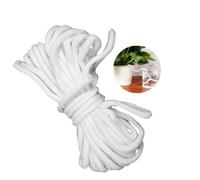 Self-Watering Wick, 15 m 6 mm Irrigation Rope, Capillary Wick Cord, Drip Irrigation Rope, Self-Watering Rope, for DIY, Holidays, Indoor Plants, Self-Watering Potted Plant