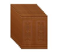 SelfAdhesive 3D Embossed PVC Wall Panels 27.6x35.4 inches 10 Pieces Odorless Waterproof Durable Wall Art for Living Room & Kitchen Easy Install Tiles