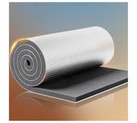 SelfAdhesive Aluminum Foil Insulation FoamReflective Thermal Cotton for Roof Waterproof & Moistureproof 30MM Thick 1x5m / 3.2x16.4ft NonFlaking Energy Efficient