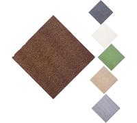 SelfAdhesive Carpet Tiles 20x20in Nonslip Washable Floor Mats for Home & Pets 25pcs Brown Multipurpose Flooring Squares Easy to Install Vacuum Safe