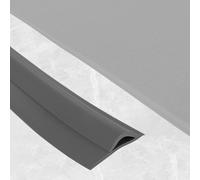 SelfAdhesive Carpet to Tile Transition Strip Waterproof Flexible PVC Flooring Divider 20ft Gray Ideal for Carpets Under 10mm Height Easy Cut and Install