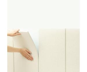 SelfAdhesive Foam Wall PaddingShockproof Peel and Stick Cushions for Bedroom & Living Room Upholstered Wall Mats for Kids Protection and Home Decor