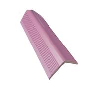 SelfAdhesive LShaped Stair Edge Protector 100cm NonSlip PVC Strip Durable Stair Nose Covering for Indoor Steps AntiWear Easy Installation (Color1)