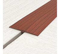 SelfAdhesive Vinyl Floor Trim Strip Wood Grain TMolding for Tiles & Floors Durable Backing Perfect for Residential & Commercial Use (65.6ft/20m)