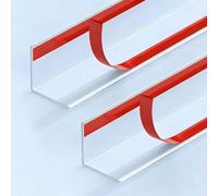 SelfAdhesive Wall Corner Protector 2 Pack Ed Guard Strip for Furniture Doors & Tables150x4cm Baby Safety Corner Bumpers Soft Foam Edge Guards