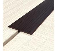 SelfAdhesive Wood Grain Vinyl Floor Transition StripDurable TMolding for Tile & Hard Floors 16.4ft (1.5m) Ideal for Residential & Commercial Use