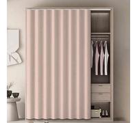 SelfAdhesiveDustCurtainforCabinets&BookcasesNoDrillTrackRailDustproofSolutionforBedroom&LivingRoomEasyInstallationHomeOrganizationEssentials