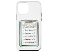 SelfCare Checklist Design Healthy Habits Reminder Case for iPhone 12 mini