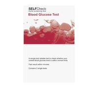 SELFCHECK Blood Glucose Level Test - 2 Tests Included