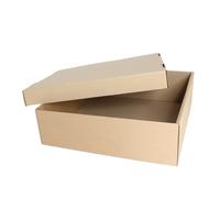 SelfHold Cardboard Garment Boxes - Clothes Apparel Shipping Mailing Box (Pack of 10) (560 x 560 x 120mm (wedding dresses, suits, coats))