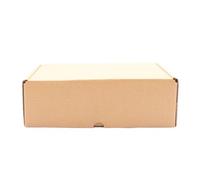 SelfHold Cardboard Postal Box 250 x 175 x 80mm, Brown Cardboard Mailing Boxes, Gift boxes, E-commerce Box - Ideal For Books, Shoes, Snacks, Etc! (50)