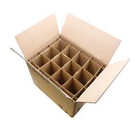SelfHold Double Wall 12 Bottle Wine Shipping Box with Dividers (450 x 350 x 310mm) - Cardboard Boxes For 12 Bottles | Wine Storage Boxes (5)