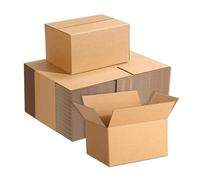 SelfHold Strong Double Wall Shipping Boxes Cube Mailing Boxes for Packing, Moving, Shipping, Business Storage, Crafts, Gifts (14x14x14" (10 Boxes))