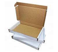 SelfHold White Large Letter Postal Boxes (160 x 112 x 20mm) - A6 C6 PIP Boxes, Cardboard Shipping Postal Box (Pack of 10)