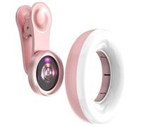 Selfie Camera Light - Clip On Phone LED Lens Tool, Portable Mobile Lighting Accessory, Mini Photography Enhancement Device With Adjustable Brightness And Universal Fit | Clear Face Lighting Solution