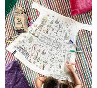 Selfie Craft Co Ice Queen Colour In Cape With Fabric Pens - One Size