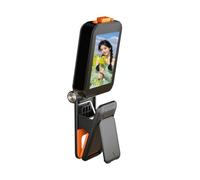 Selfie Display For Smartphones Rear Facing Screen With Sound Sync And Streaming USB C Port Invisible Holder Mobile Screen Sharing Selfie Device