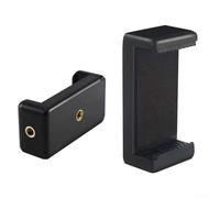 Selfie E type clamp mobile phone mount with quarter interface for live broadcast brackets, adjustable for various angles and stable content creation
