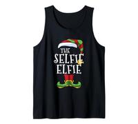 Selfie Elfie Elf Christmas Tank Top