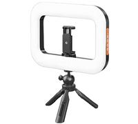 Selfie Glow Lamp - Rechargeable LED Video Light, Camera Clip Light, Creator Torch, Photo Lighting, Recording Beam Unit | Multiangle Brightness Panel Offering Steady Visual Support For Users