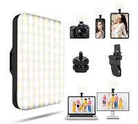 Selfie Light - BANSINE USB-Rechargeable LED Phone Light - Portable Photo Light with 97+ CRI, Up to 6500K Color Temperature for Selfie, Zoom Conference, Video, Makeup and Live Stream