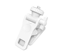 Selfie Light Clip Mount - 3.31 Inches Phone Clamp Holder | Universal Camera Adapter - ABS Strong Grip Design With 1/4 Thread And Cold Shoe Compatibility For Video Meetings Photography