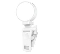 Selfie Light Clip Mount - Fill Light Mobile Phone Clip | Portable Phone Mount With 1/4 Screw Connector | Anti-Slip Monitor Camera Replacement Clamp | LED Lamp Attachment For Tripod Computer