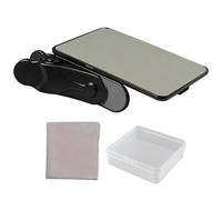 Selfie Mirror Clip for Phone Rear Camera, Adjustable Reflection Mirror | Selfie mirror clip attaches to any phone near the rear camera, letting you frame shots with the rear lens
