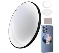 Selfie Mirror, Mirror for the Back of the Phone, Back Camera Monitor, Vlog Screen Mirroring, High Definition Portable Tool 2.2 Inch for Vlogging Live Streaming Makeup Application Photography Content