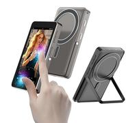 Selfie Monitor Screen for iPhone 12/13/14/15/16, Touchscreen 2300mAh 4K 120FPS 1080P Magnetic Phone Vlog Selfie Screen with 3 Level Brightness for Selfie TikTok Vlog Live Stream Video Recording