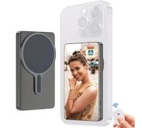 Selfie Monitor Screen iPhone,Back Camera Selfie Monitor,1080P Display can Wirelessly Connect to Mobile Phones,Rear Camera for Selfie Vlog Live Stream,Compatible with iPhone/Android