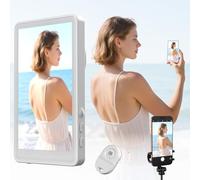 Selfie Monitor Screen iPhone - Portable Phone Monitor Screen with Magnetic Connection and Remote Control, Low Latency Rear Camera for Selfie Vlog Tiktok Live Stream,Compatible with iPhone & Android