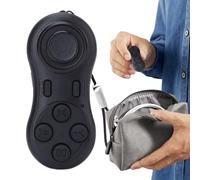 Selfie Remote,Mini Wireless Cellphone Camera Controller | Portable Selfie Clicker - for Vloggers Travelers Content Creators Hobbyists Beginners Nature Lovers Self Portraits Video Recording Group Photo