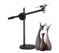 Selfie Ring Light With Phone Mount - Portable Led Lighting Tripod For Content Creation, Desk Video Calls | Articulating Arm Light For Meetings Product Reviews Remote Teaching Still Life Shoots