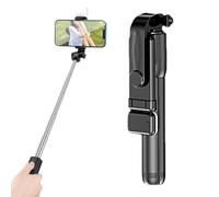 Selfie Stand - tripod selfie stick, Extendable Tripod Stand with Wireless Remote | Travel Tripod, Portable Selfie Stick for Photograph, Live Streaming, Video Recording