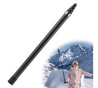 Selfie Stick, 71 to 515 cm Retractable Invisible Selfie Stick for Insta X5 X4 X3 X2 Portable 9 Section Carbon Fiber Camera Extension Pole with 1/4 Inch Screw Mount for Panoramic Sports Camera